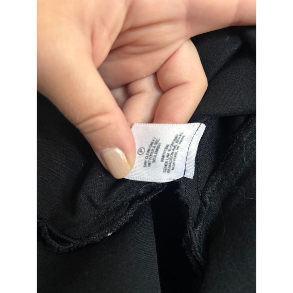 Derek Lam 10 Crosby Black Lace Up Flared Mini Skirt Size 4 - Picture 3 of 5